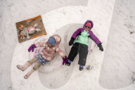 Houston Hit With Arctic Snow Storm