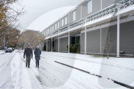 Houston Hit With Arctic Snow Storm