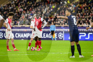 Match de Ligue Des Champions 2025 (LDC) "Monaco - Aston Villa (1-0)" au stade Louis II