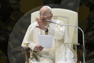 Papa Francesco durante udienza generale del mercoledÃ¬
