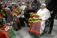 Papa Francesco durante udienza generale del mercoledÃ¬
