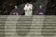 Papa Francesco durante udienza generale del mercoledÃ¬

