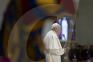 Papa Francesco durante udienza generale del mercoledÃ¬
