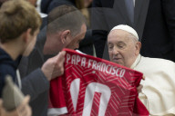 Papa Francesco durante udienza generale del mercoledÃ¬

