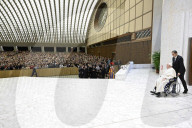 Papa Francesco durante udienza generale del mercoledÃ¬
