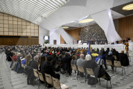 Papa Francesco durante udienza generale del mercoledÃ¬
