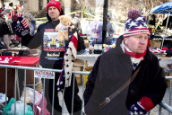 Trump supporters gather in DC to attend the president’s inauguration - in pictures