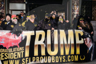 Trump supporters gather in DC to attend the president’s inauguration - in pictures