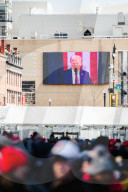 Trump supporters gather in DC to attend the president’s inauguration - in pictures