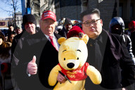 Trump supporters gather in DC to attend the president’s inauguration - in pictures