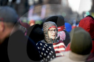 Trump supporters gather in DC to attend the president’s inauguration - in pictures