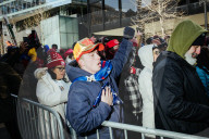 Trump supporters gather in DC to attend the president’s inauguration - in pictures
