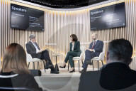 Rachel Reeves UK Chancellor of the Exchequer attends Davos 2025