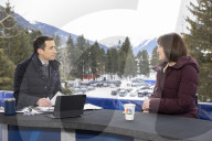 Rachel Reeves UK Chancellor of the Exchequer attends Davos 2025