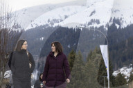 Rachel Reeves UK Chancellor of the Exchequer attends Davos 2025