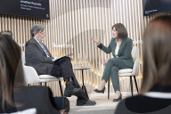 Rachel Reeves UK Chancellor of the Exchequer attends Davos 2025