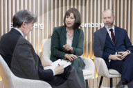 Rachel Reeves UK Chancellor of the Exchequer attends Davos 2025