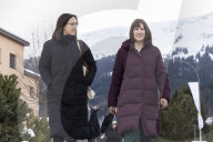 Rachel Reeves UK Chancellor of the Exchequer attends Davos 2025