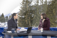 Rachel Reeves UK Chancellor of the Exchequer attends Davos 2025
