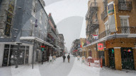 NEWS -  Starker Schneefall in  New Orleans