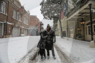 NEWS -  Starker Schneefall in  New Orleans