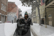 NEWS -  Starker Schneefall in  New Orleans