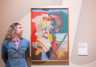 20th century Brazilian paintings in Brasil! Brasil! The Birth of Modernism at The Royal Academy of Arts, London, UK.
