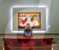 20th century Brazilian paintings in Brasil! Brasil! The Birth of Modernism at The Royal Academy of Arts, London, UK.
