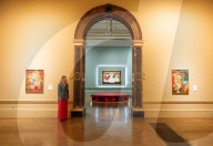 20th century Brazilian paintings in Brasil! Brasil! The Birth of Modernism at The Royal Academy of Arts, London, UK.
