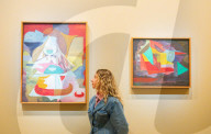 20th century Brazilian paintings in Brasil! Brasil! The Birth of Modernism at The Royal Academy of Arts, London, UK.
