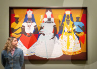 20th century Brazilian paintings in Brasil! Brasil! The Birth of Modernism at The Royal Academy of Arts, London, UK.
