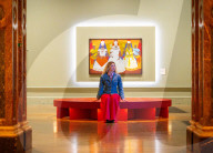 20th century Brazilian paintings in Brasil! Brasil! The Birth of Modernism at The Royal Academy of Arts, London, UK.
