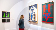 20th century Brazilian paintings in Brasil! Brasil! The Birth of Modernism at The Royal Academy of Arts, London, UK.
