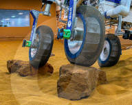 New alloy mesh tyres to carry humans across Mars