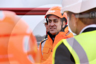 Secretary of State for Energy Security and Net Zero Ed Miliband visits the Port of Lowestoft