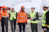 Secretary of State for Energy Security and Net Zero Ed Miliband visits the Port of Lowestoft
