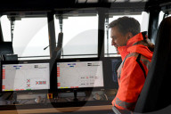 Secretary of State for Energy Security and Net Zero Ed Miliband visits the Port of Lowestoft