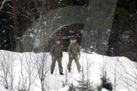 NATO ambassadors climb Ukraine mountain top during Unity of Allied Forces 2025 Forum