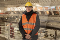 Torino, sopralluogo al cantiere di Torino Esposizioni