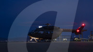 US military conduct aerial reconnaissance at Mexican border