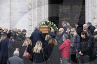 Torino, funerali di Luca Beatrice