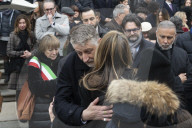 Torino, funerali di Luca Beatrice