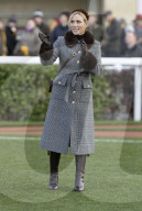 Zara Tindall at Cheltenham races