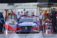 Podium du Rallye WRC Automobile de Monte-Carlo 2025