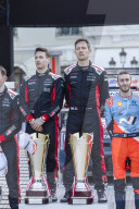 Podium du Rallye WRC Automobile de Monte-Carlo 2025