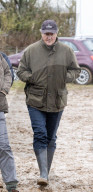 Former UK Prime Minister David Cameron attends Cocklebarrow Point to Point races