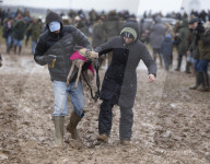Former UK Prime Minister David Cameron attends Cocklebarrow Point to Point races