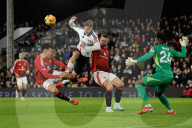 Fulham vs Manchester United, Premier League match at Craven Cottage, London, UK
