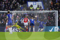 Barclays Women's Super League match between Chelsea FC and Arsenal FC at Stamford Bridge on January 26, 2025 in London, UK.