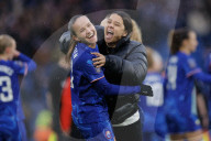 Barclays Women's Super League match between Chelsea FC and Arsenal FC at Stamford Bridge on January 26, 2025 in London, UK.